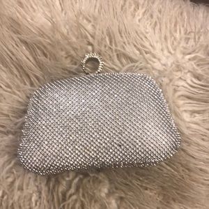 silver clutch